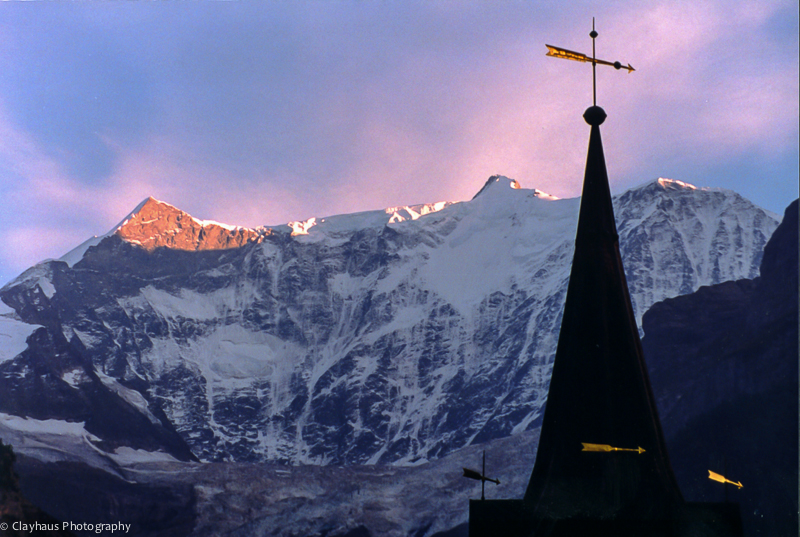 grindelwald sunset