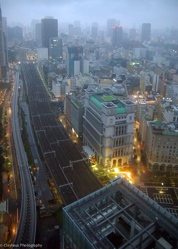 View from Park Hotel Tokyo, 32nd Floor