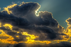 Oquirrh Mountains Sunset